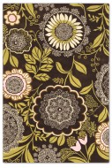 Amy Butler Lacework Brown & Green 